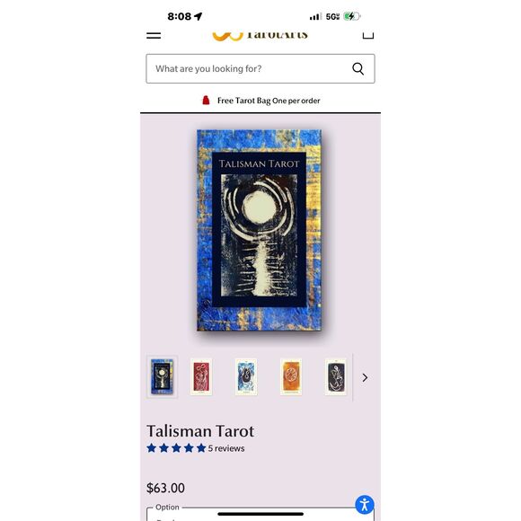 Tailsman Tarot Deck By Oli Starfrosting - Picture 8 of 13